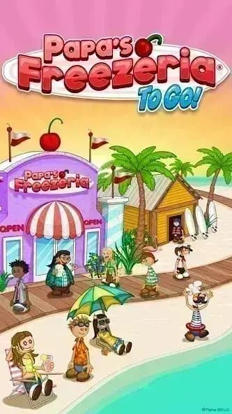 Papa's Freezeria To Go مهكره — لقطة شاشة 5