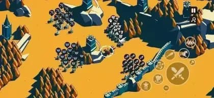 Thronefall مهكره — لقطة شاشة 2