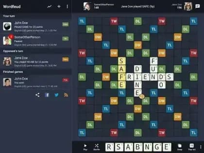 Wordfeud Premium مهكره — لقطة شاشة 6