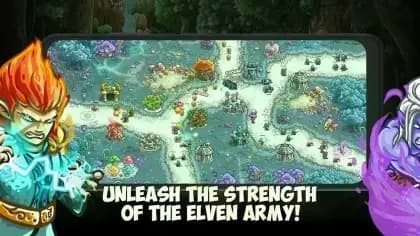 Kingdom Rush Origins TD مهكره — لقطة شاشة 1