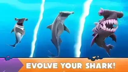 Hungry Shark Evolution مهكر — لقطة شاشة 3