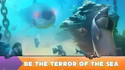Hungry Shark Evolution مهكر — لقطة شاشة 4