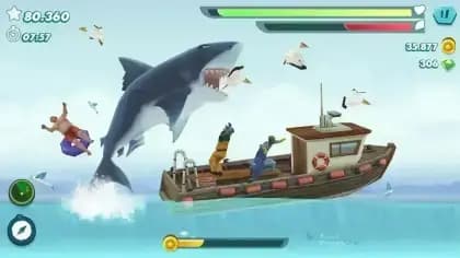 Hungry Shark Evolution مهكر — لقطة شاشة 5