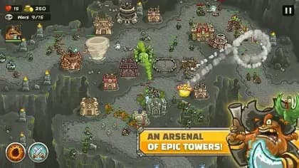 Kingdom Rush Frontiers TD مهكر — لقطة شاشة 5