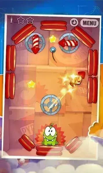 Cut the Rope مهكرة — لقطة شاشة 9