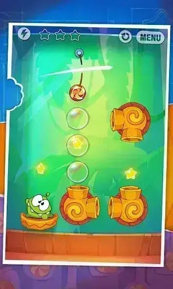 Cut the Rope مهكرة — لقطة شاشة 2
