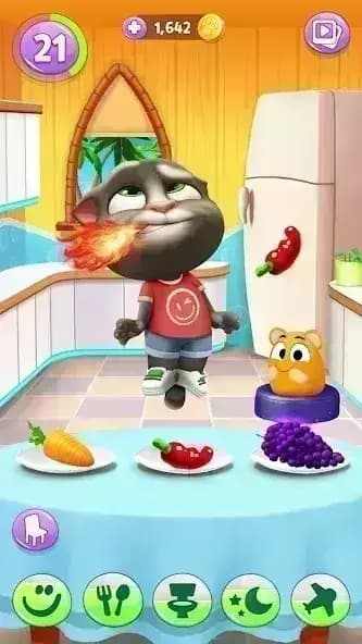 My Talking Tom 2 مهكرة — لقطة شاشة 2