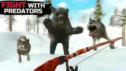 WinterCraft Survival Forest — لقطة شاشة 1
