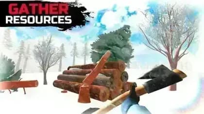 WinterCraft Survival Forest — لقطة شاشة 3
