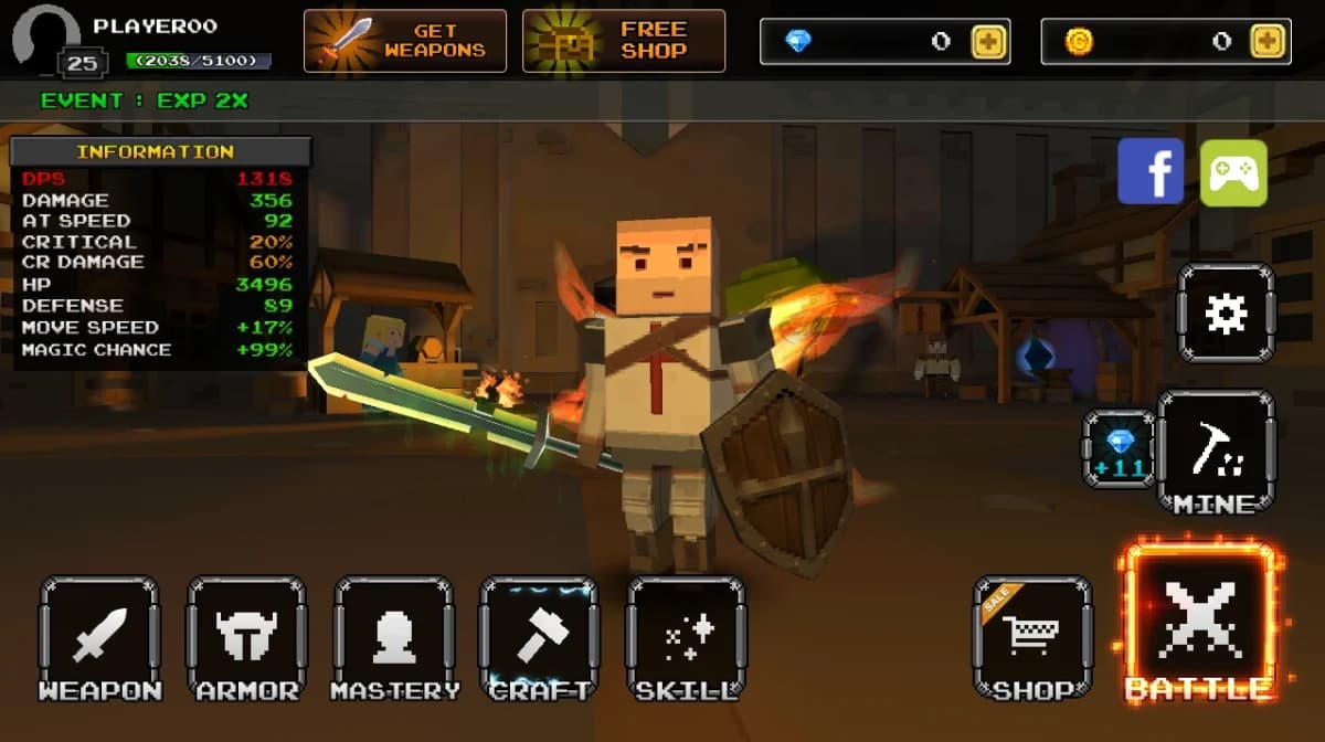 Pixel Blade M VIP — لقطة شاشة 5