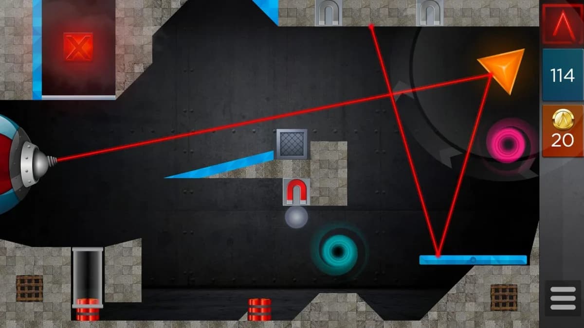 LASERBREAK - Physics Puzzle — لقطة شاشة 2