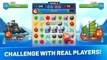 Pirates & Puzzles — لقطة شاشة 1