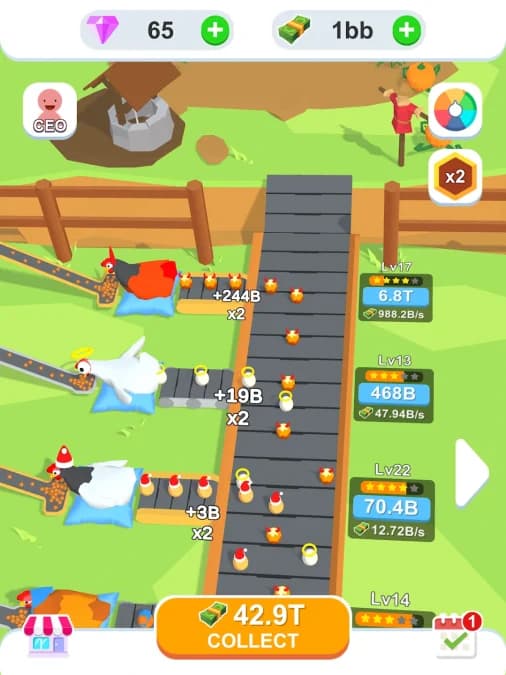 Idle Egg Factory — لقطة شاشة 3