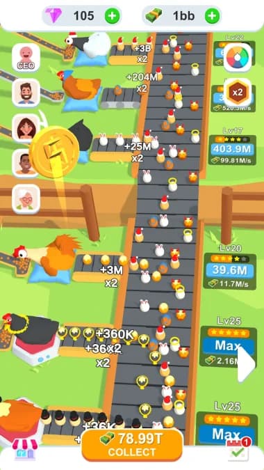 Idle Egg Factory — لقطة شاشة 5