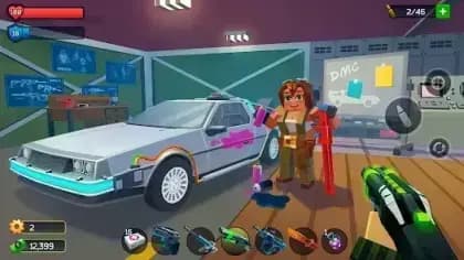 Pixel Gun Zombie مهكرة — لقطة شاشة 4