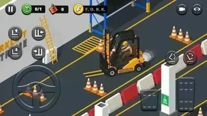 Forklift Extreme Simulator — لقطة شاشة 1