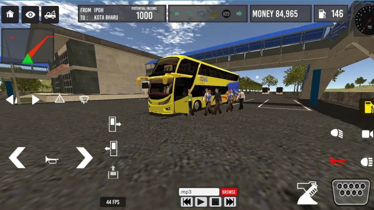 Malaysia Bus Simulator — لقطة شاشة 2