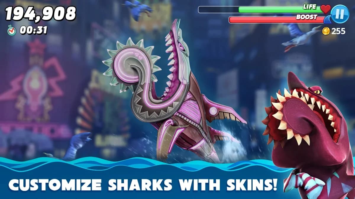 Hungry Shark World — لقطة شاشة 5