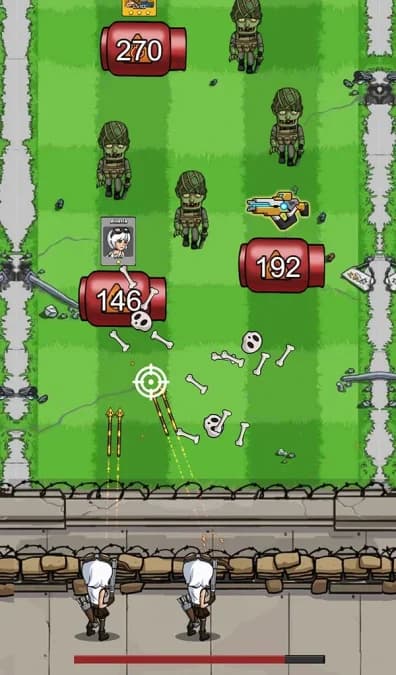 Zombie War Idle Defense — لقطة شاشة 4