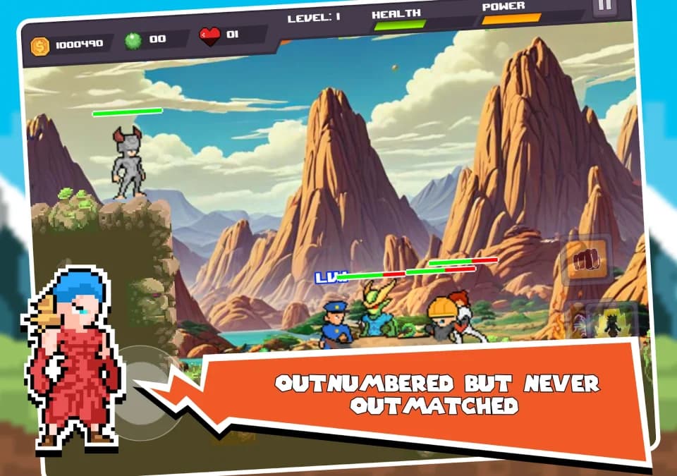 Power Warriors — لقطة شاشة 2