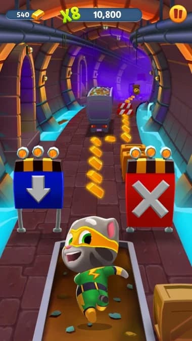 Talking Tom Gold Run 2 — لقطة شاشة 1