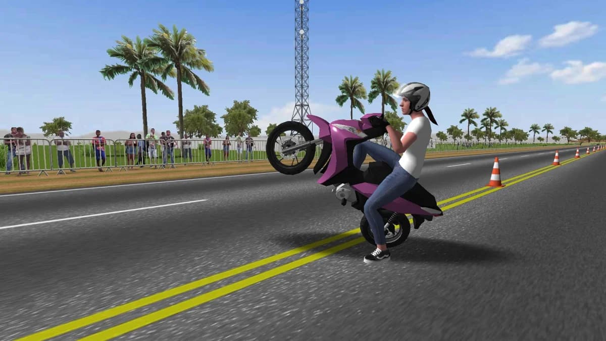 Moto Wheelie 3D — لقطة شاشة 2