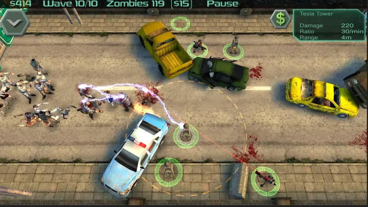 Zombie Defense — لقطة شاشة 3