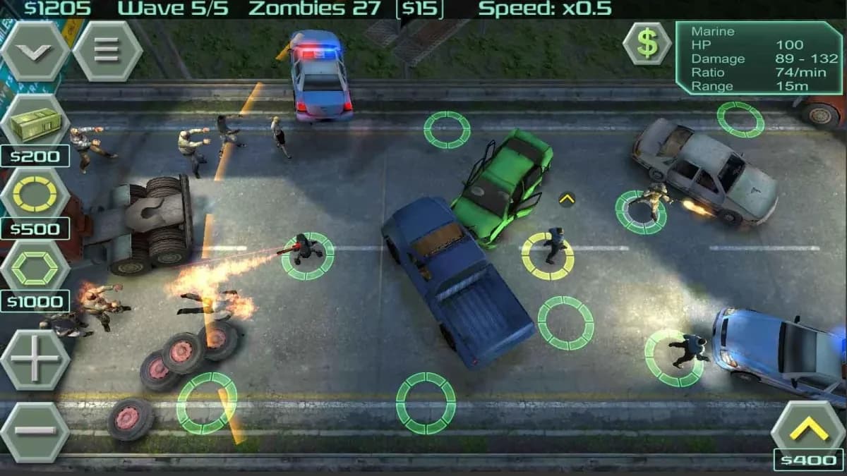 Zombie Defense — لقطة شاشة 5