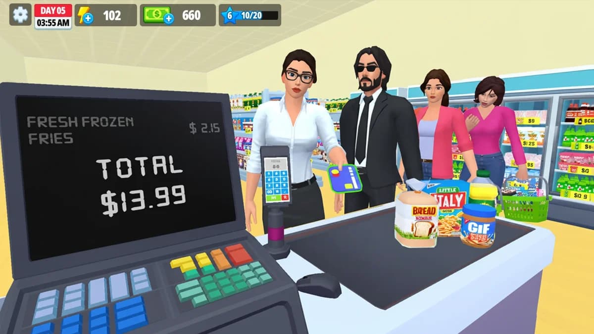My Supermarket Simulator — لقطة شاشة 6