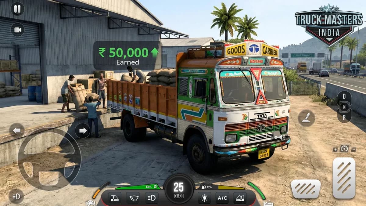 Truck Masters India Simulator — لقطة شاشة 1