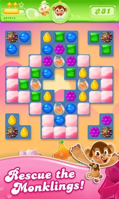 Candy Crush Jelly Saga — لقطة شاشة 3
