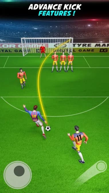 Soccer Kicks Strike Game — لقطة شاشة 3