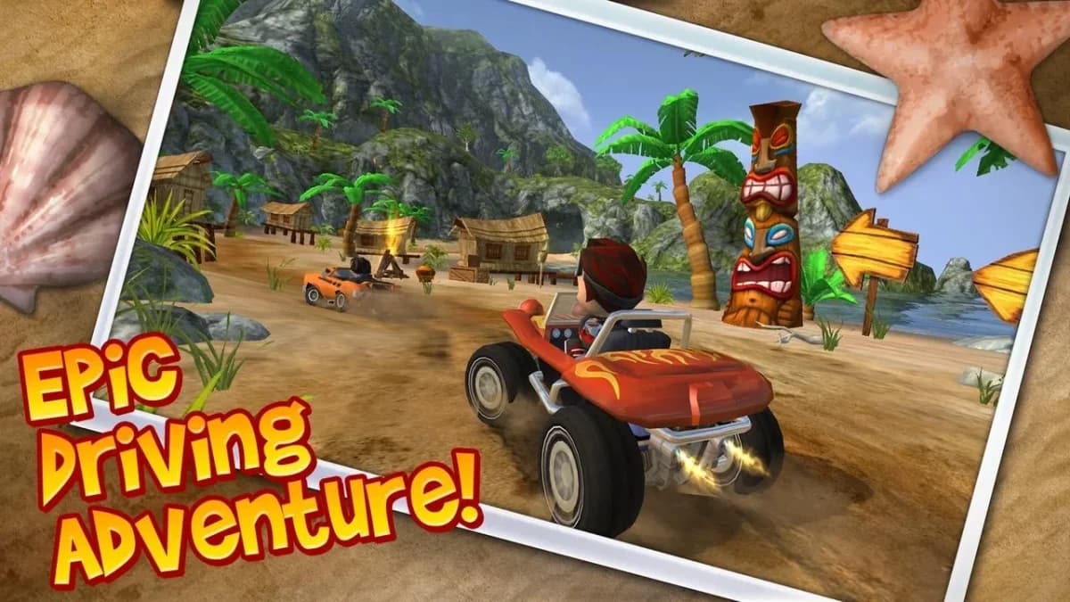 Beach Buggy Blitz — لقطة شاشة 1