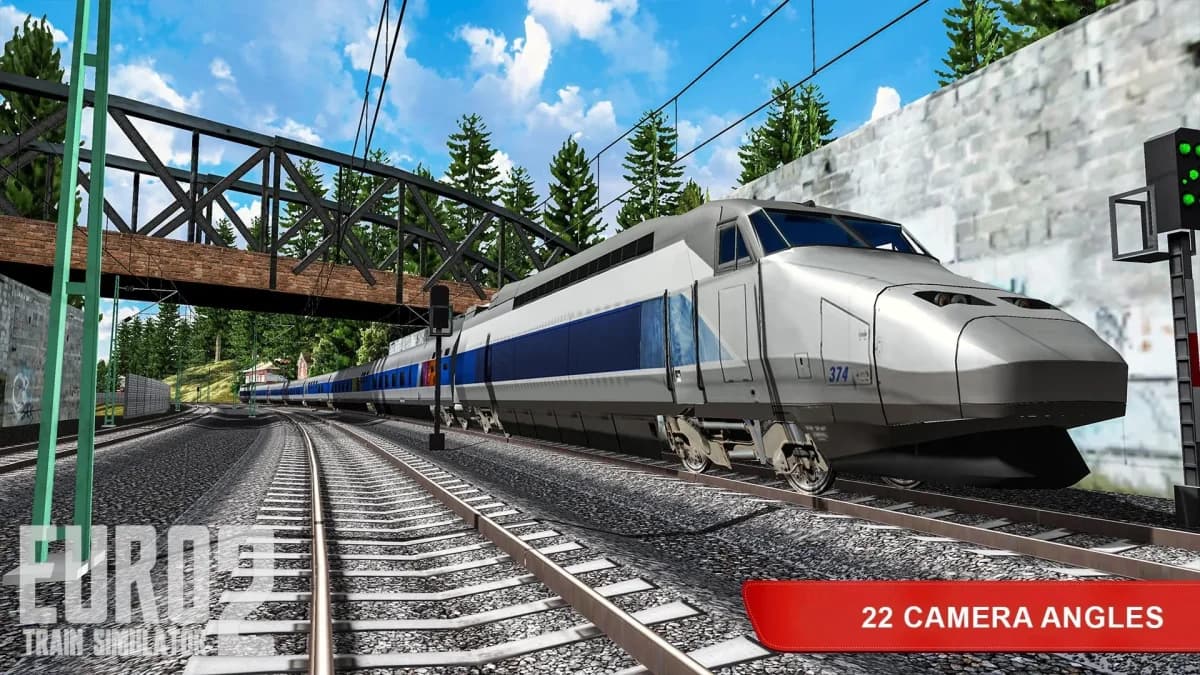 Euro Train Simulator 2 — لقطة شاشة 5