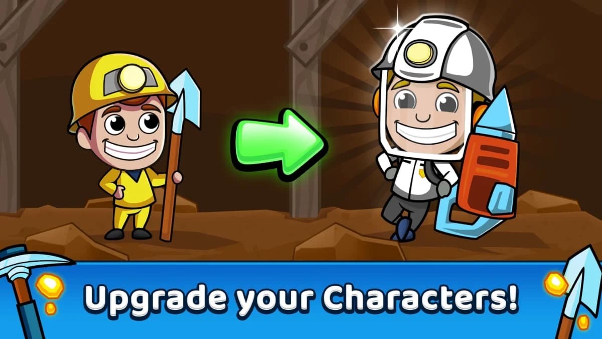 Idle Miner Tycoon — لقطة شاشة 1