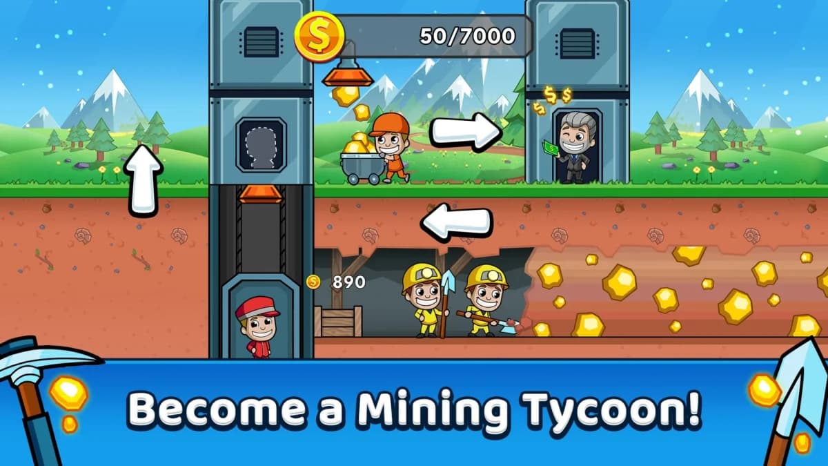 Idle Miner Tycoon — لقطة شاشة 2