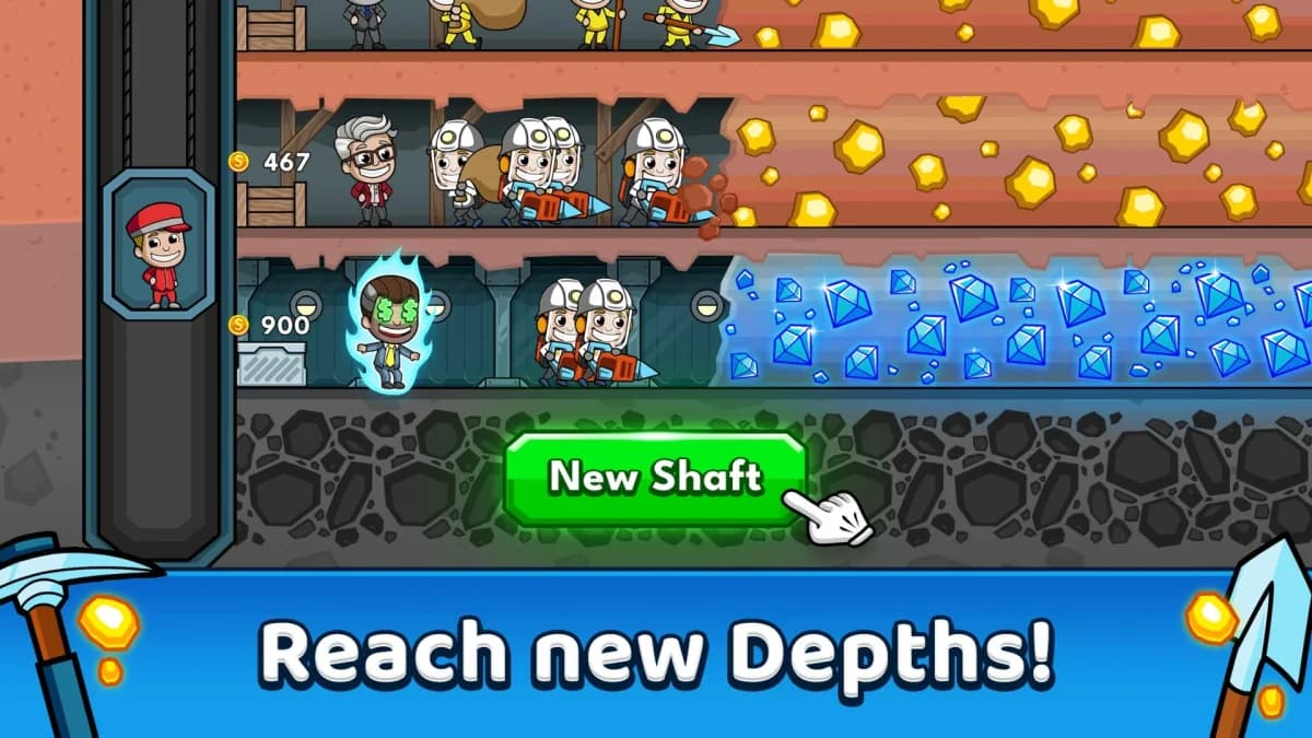 Idle Miner Tycoon — لقطة شاشة 4