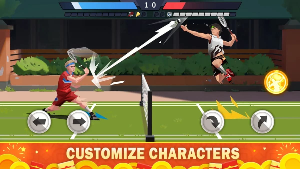 Badminton League — لقطة شاشة 1
