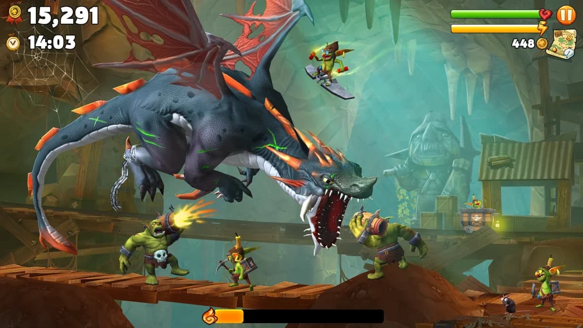 Hungry Dragon — لقطة شاشة 5