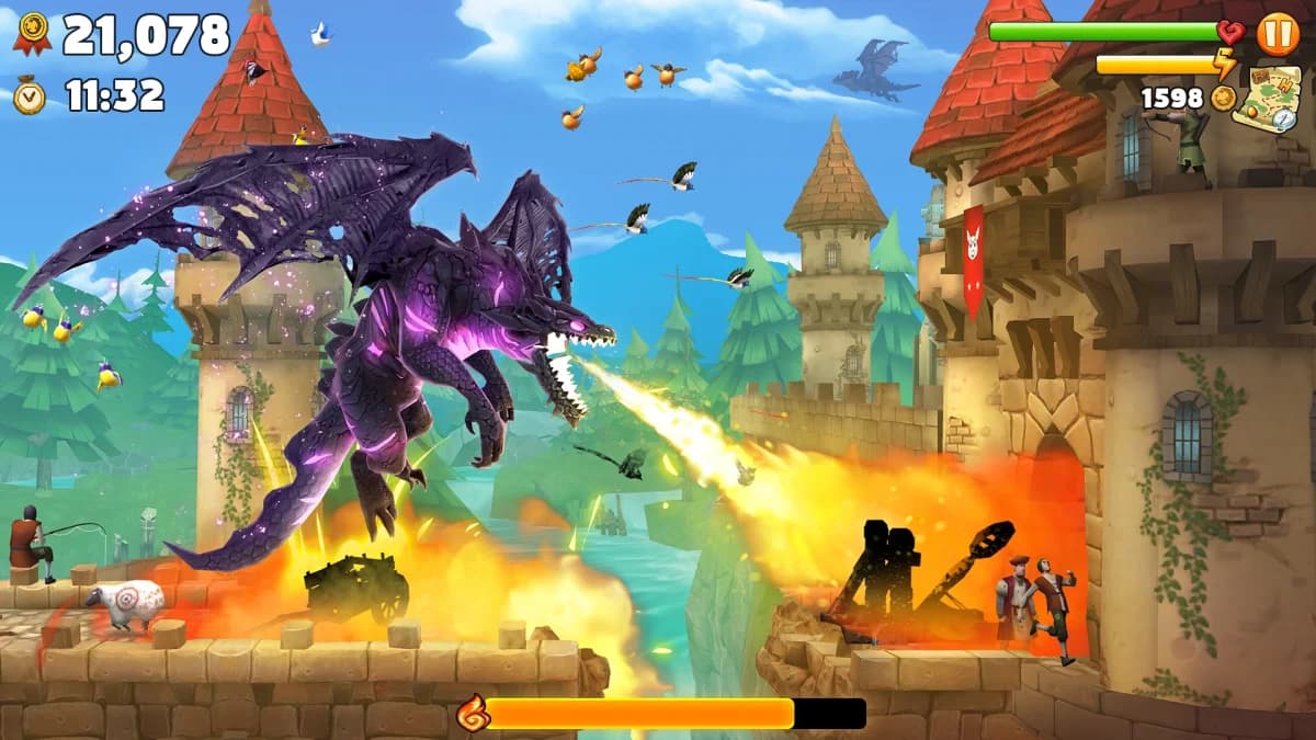 Hungry Dragon — لقطة شاشة 6