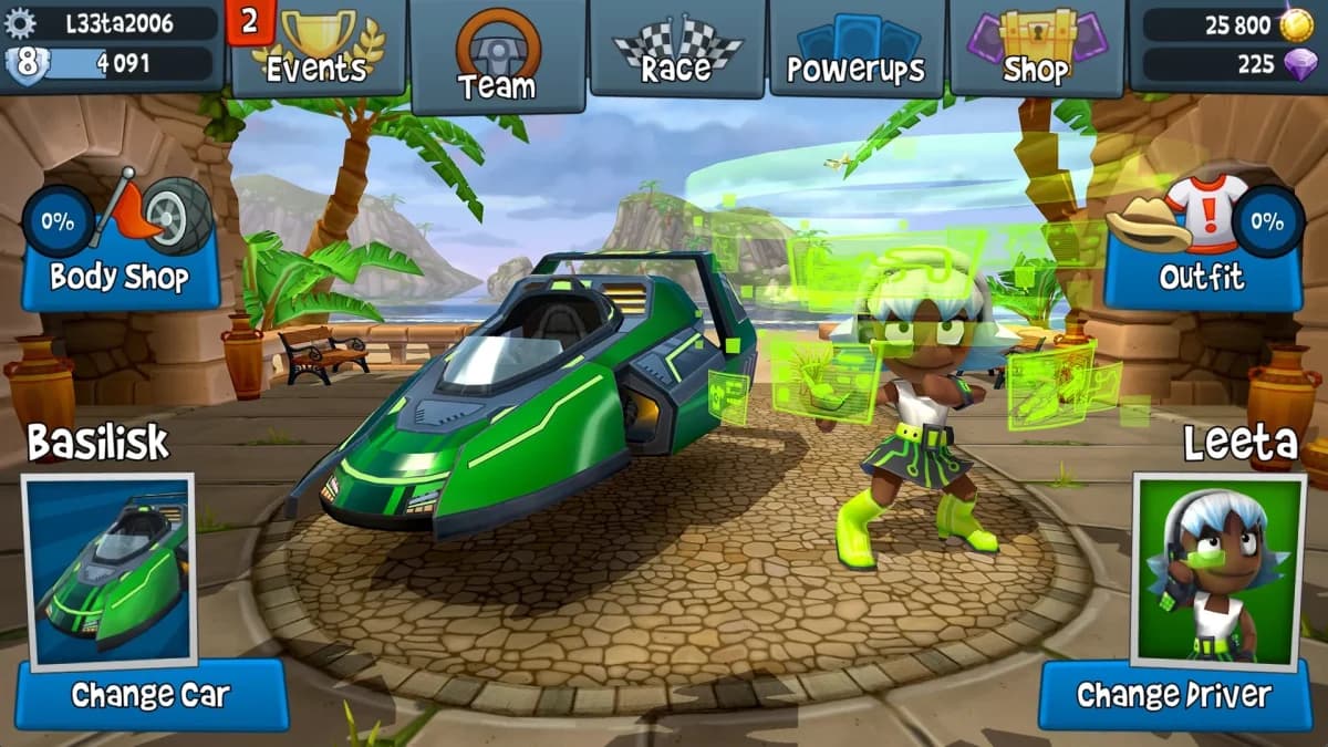 BB Racing 2 — لقطة شاشة 2
