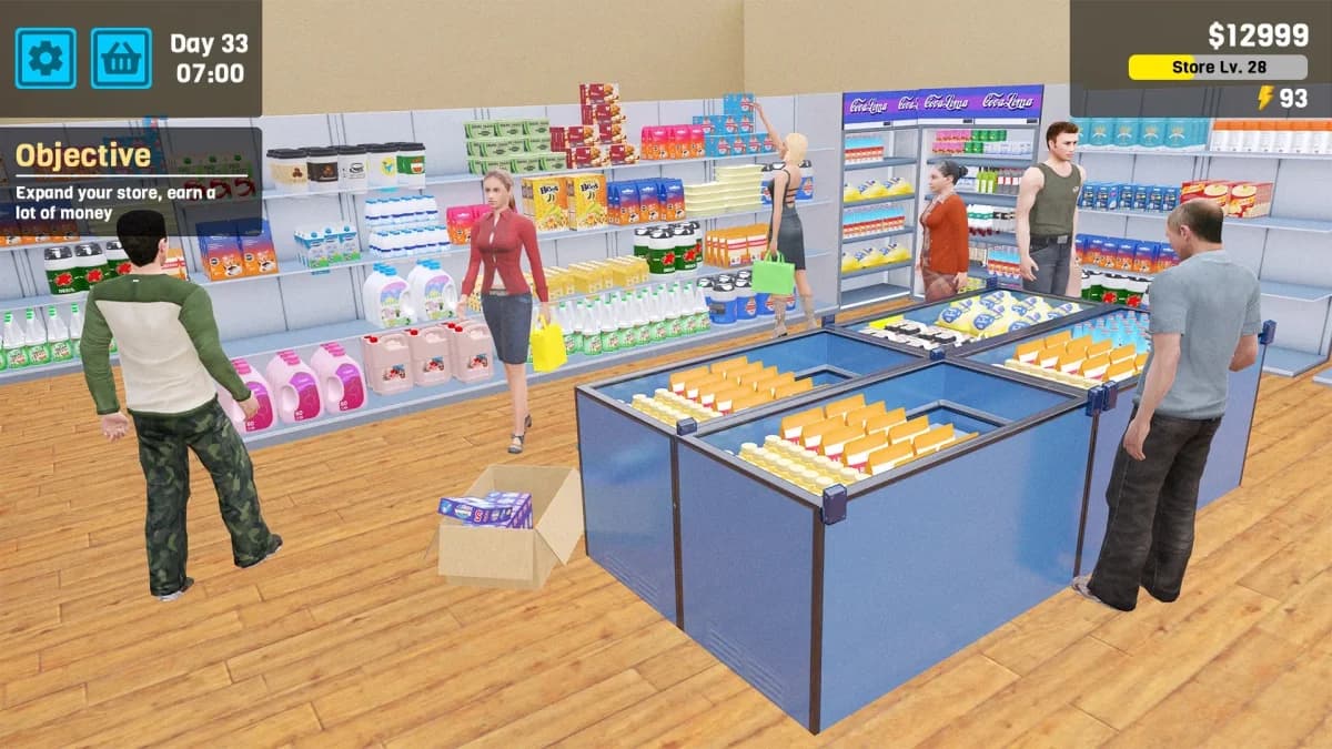 Manage Supermarket — لقطة شاشة 1