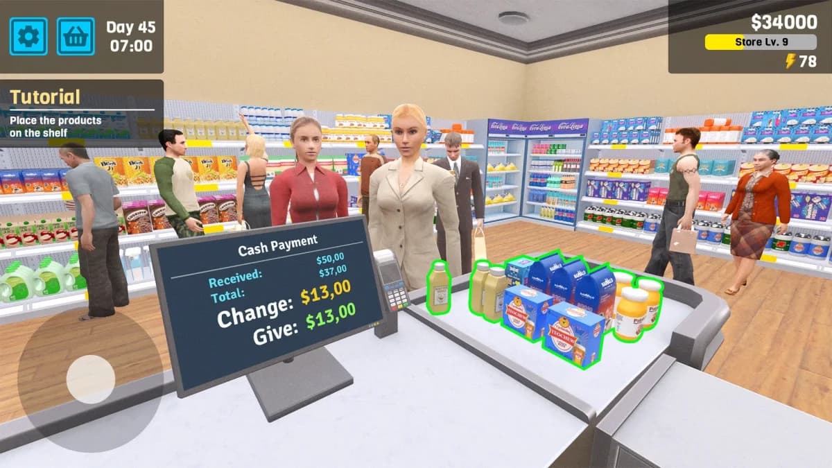 Manage Supermarket — لقطة شاشة 3