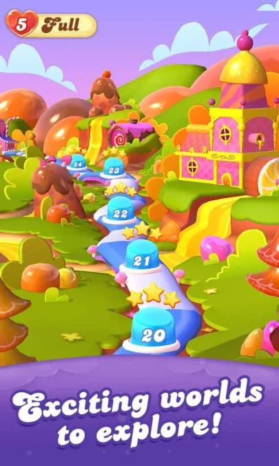 Candy Crush Friends Saga — لقطة شاشة 5