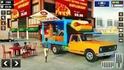 Food Truck Driving — لقطة شاشة 1