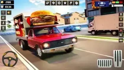 Food Truck Driving — لقطة شاشة 4