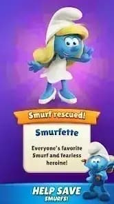 Smurfs Magic Match — لقطة شاشة 4