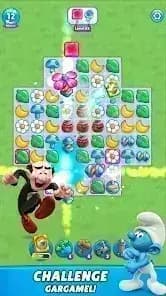 Smurfs Magic Match — لقطة شاشة 5