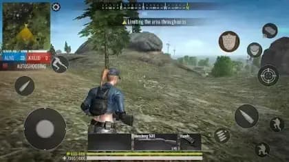 Hunt Zone Gun Battle Royale — لقطة شاشة 1