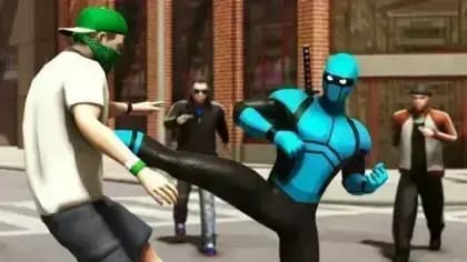 Blue Ninja — لقطة شاشة 1